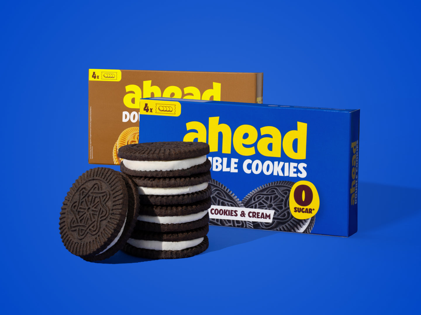 double-cookies-zuckerreduzierte-cocoa-cream-cookies-ahead-the