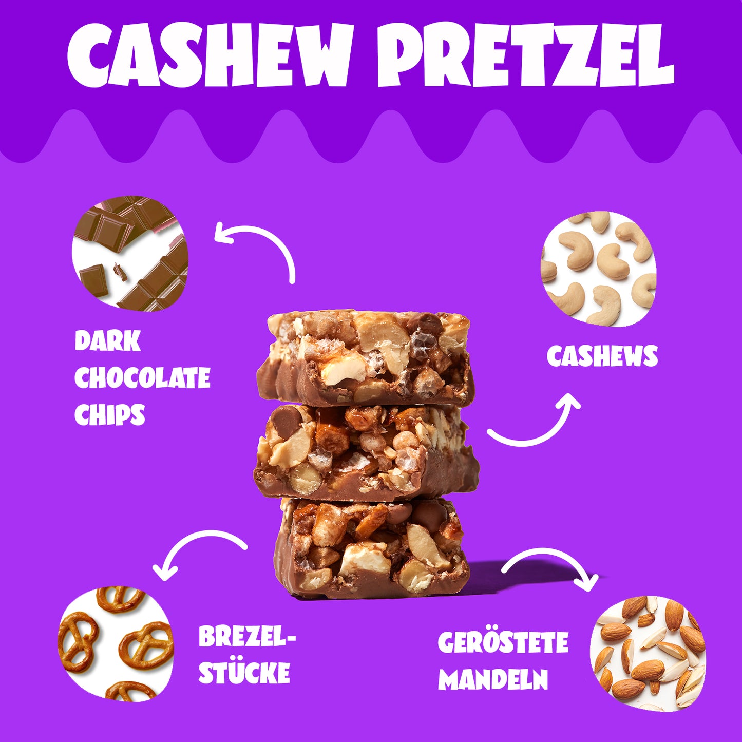 Cashew Pretzel