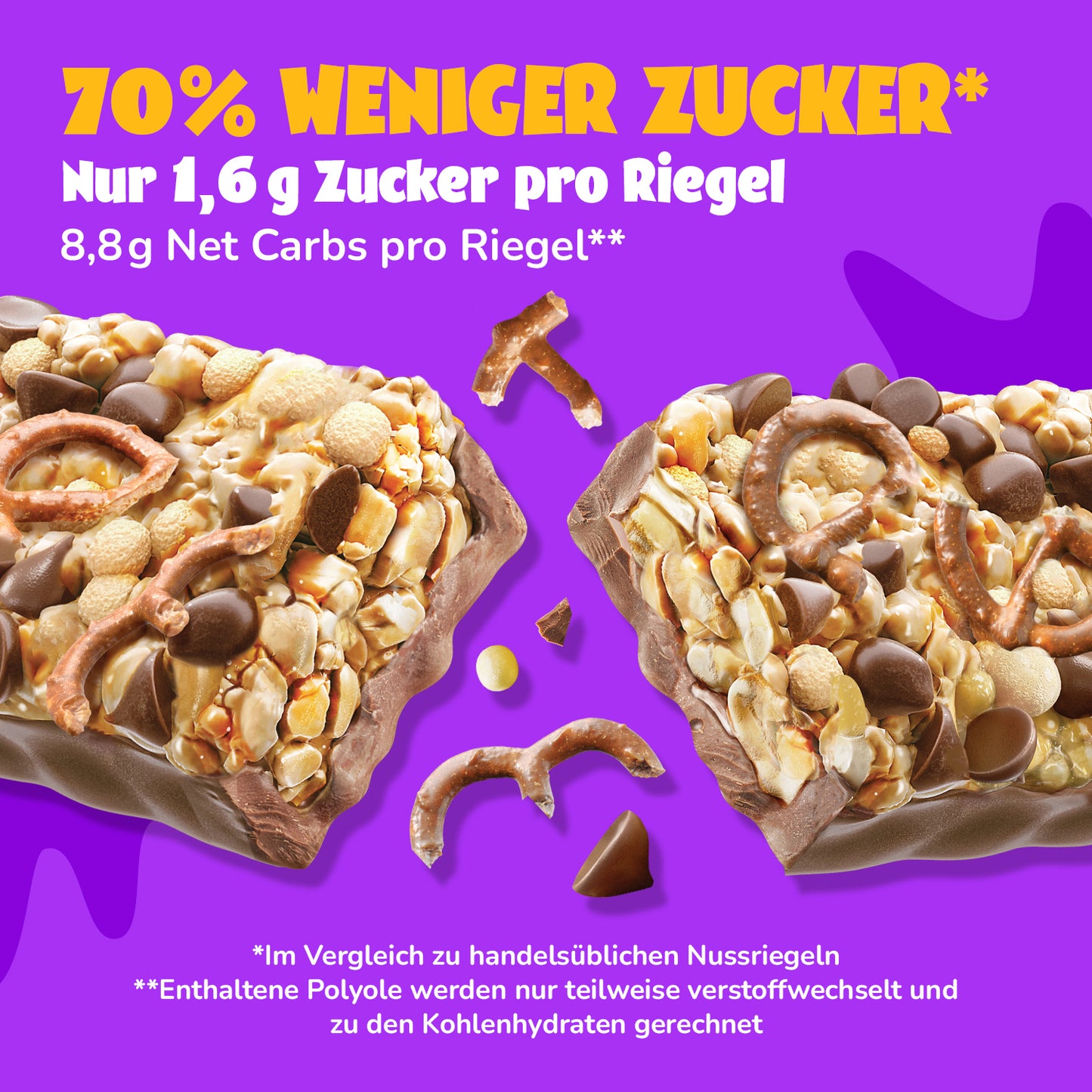 Pretzel agli anacardi