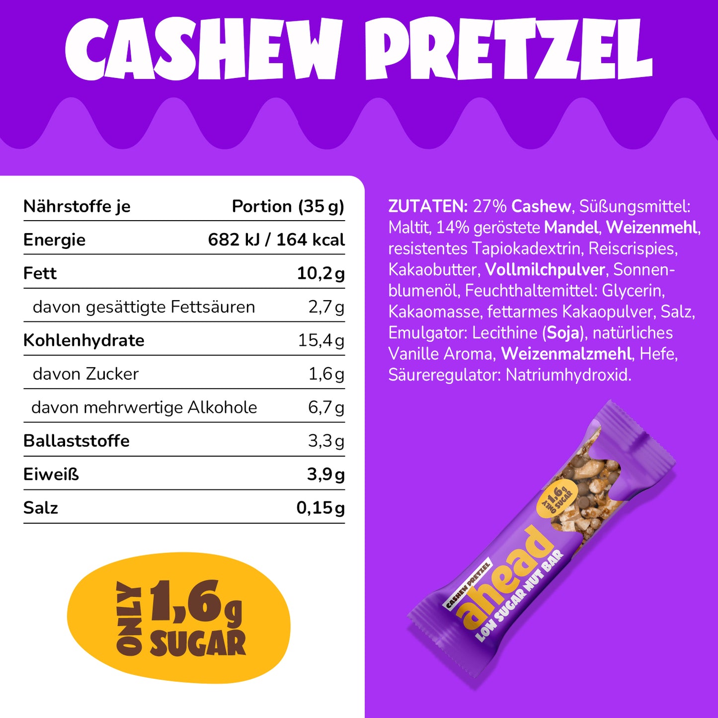 Cashew Pretzel