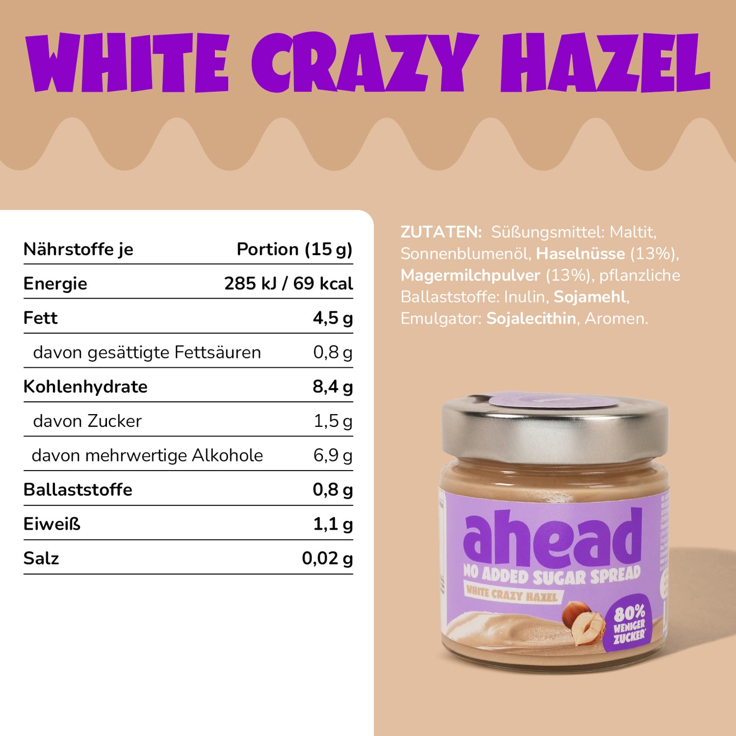 12er Sparpaket White Crazy Hazel