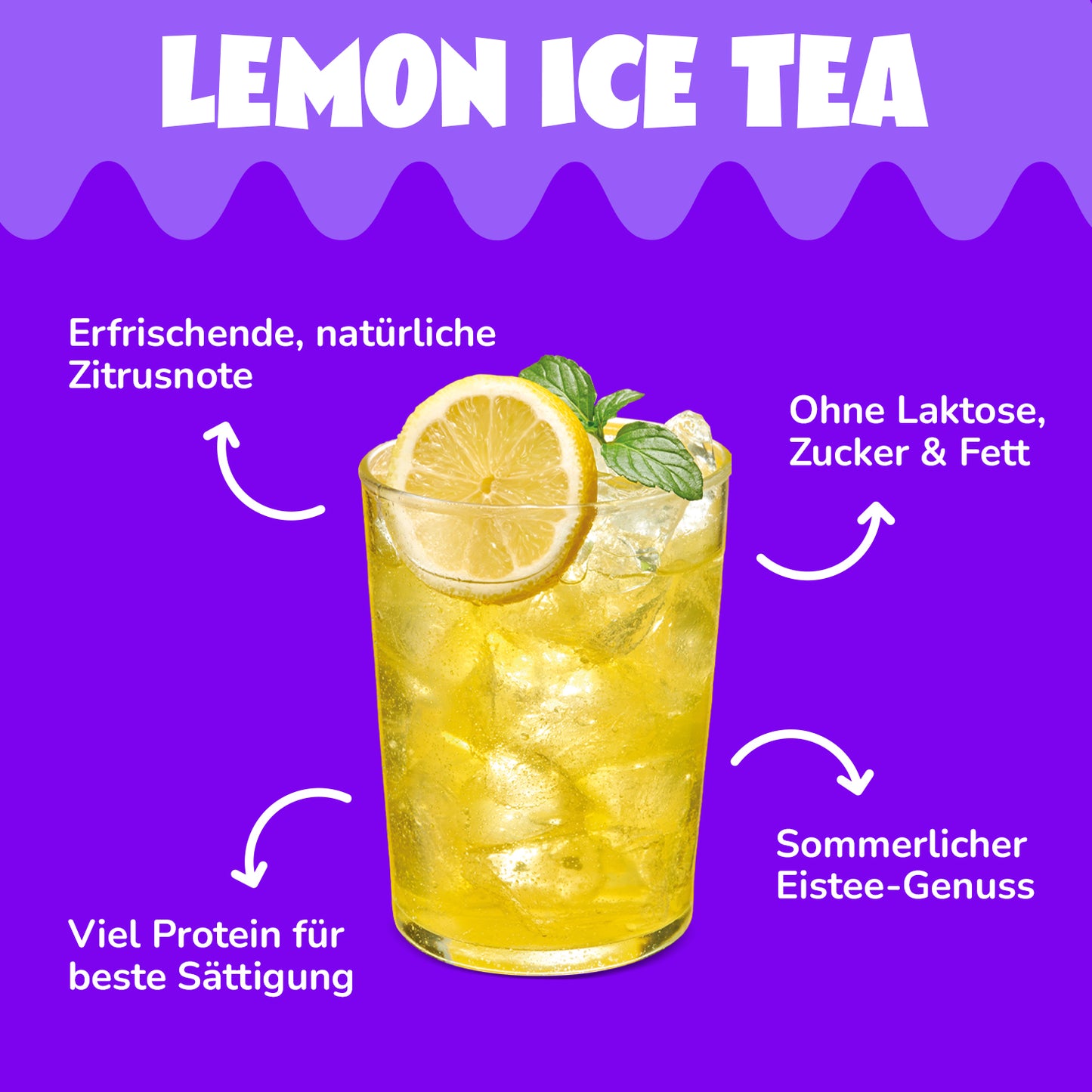 Thé glacé au citron