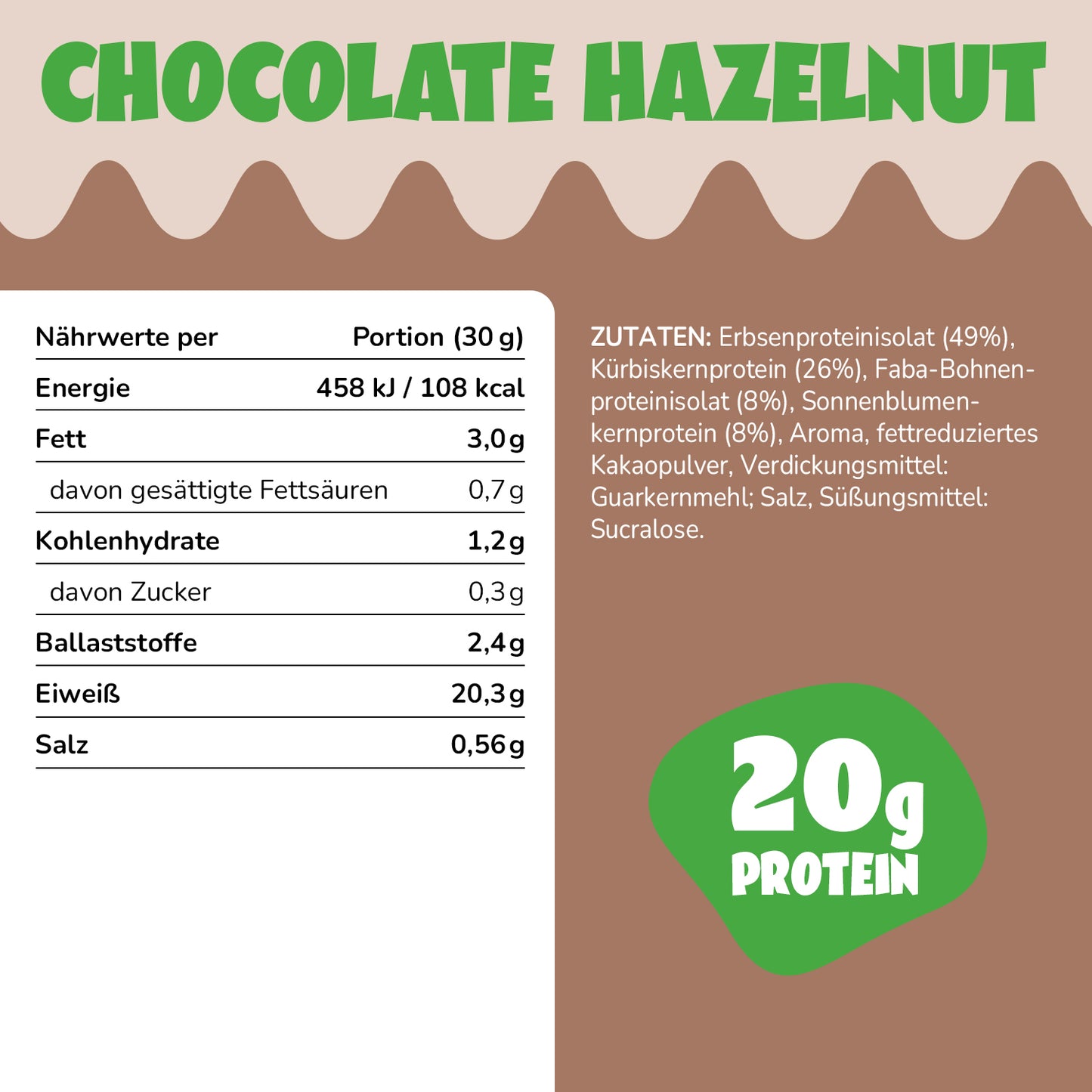 Chocolate Hazelnut Vegan