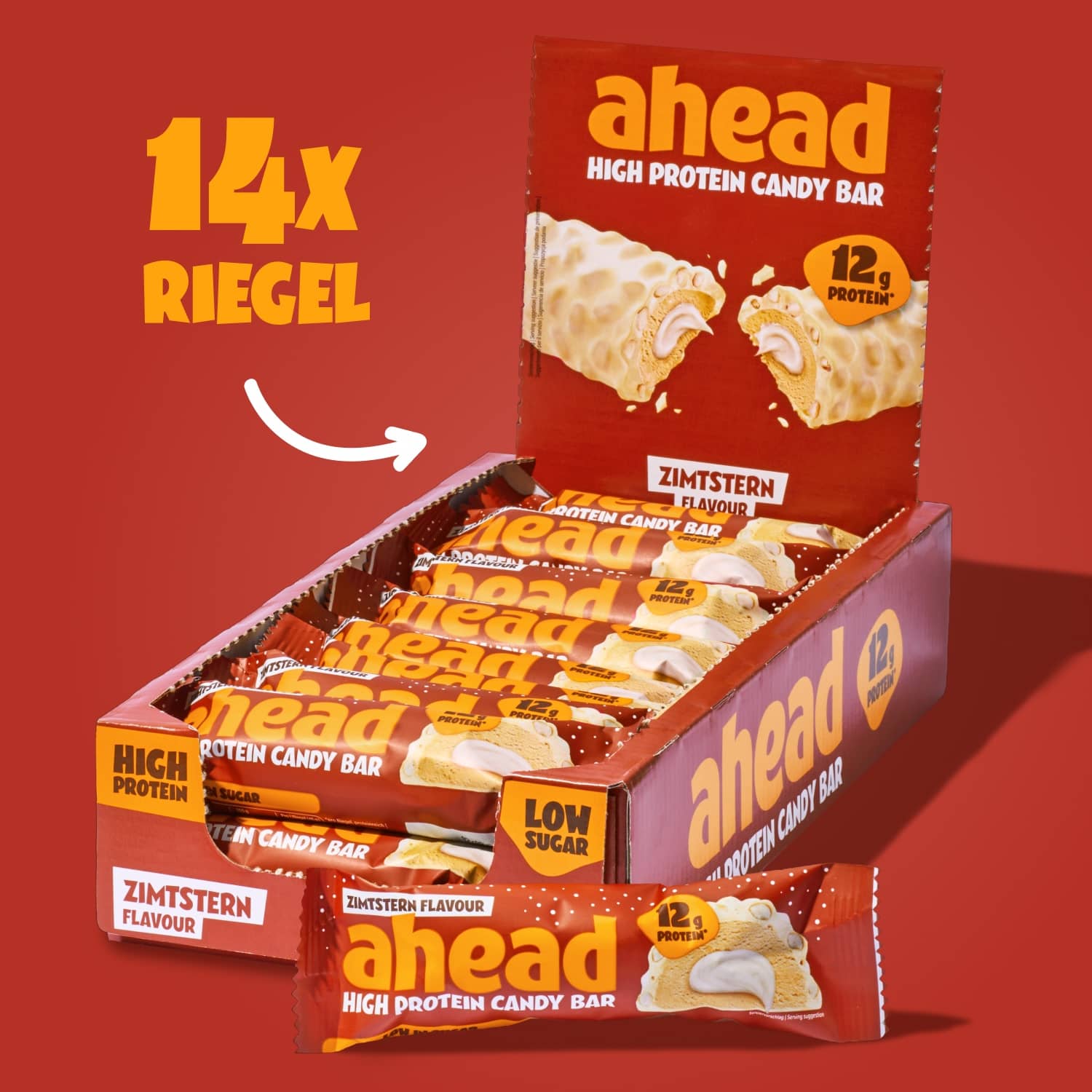 Zimtstern Eiwitreep » Suikerarm & High Protein – ahead® | The Better ...