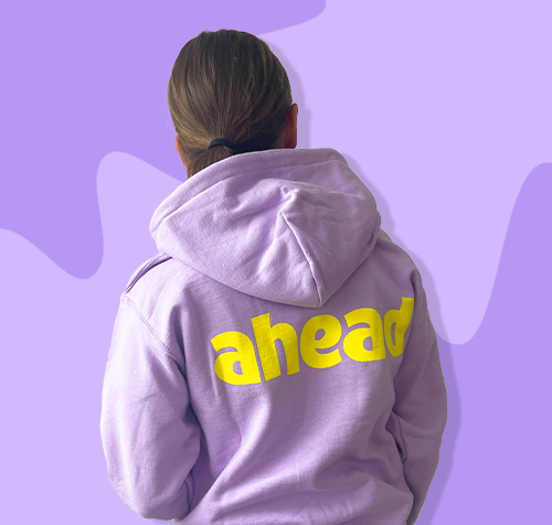 ahead Sudadera con capucha (unisex)