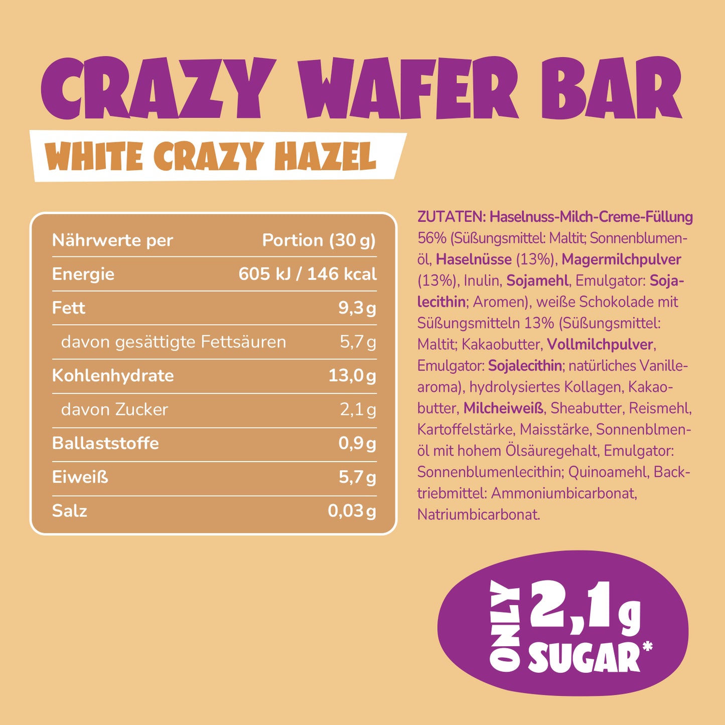White Crazy Hazel